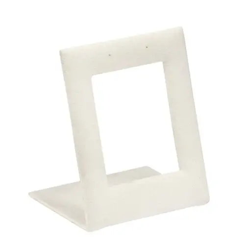 Luxury suede single earring hanger display bar for custom jewelry packaging