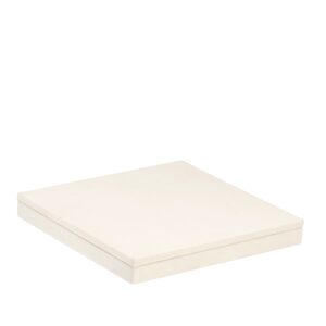 Suede Small Square Jewelry Display Base – Custom Logo Branding