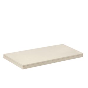 Suede-Covered Custom Jewelry Display Tray - Medium Long Base