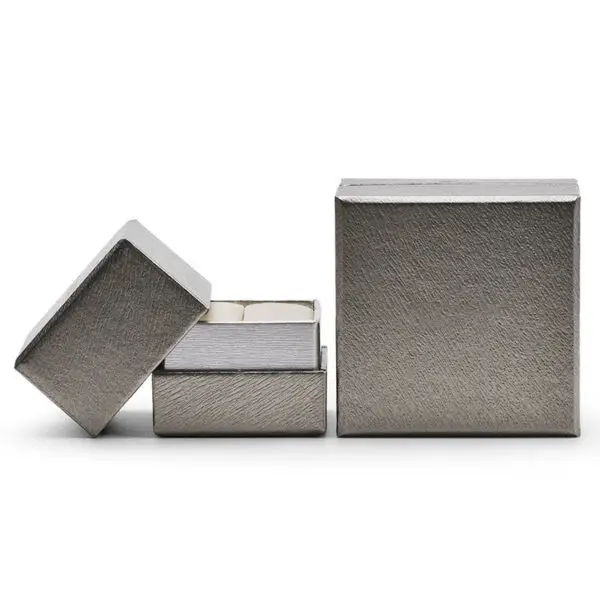 Custom Telescopic Two-Piece Cardboard Jewelry Gift Boxes Telescopic two-piece cardboard jewelry gift boxes with custom logo and foam insert