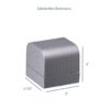 Weave Texture Custom Ring Box – Premium Contemporary Jewelry Packaging Premium weave texture ring box with contemporary design – custom jewelry packaging ready for brand logos