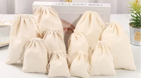 Eco-Conscious Cotton Pouch Eco-Conscious Cotton Pouch