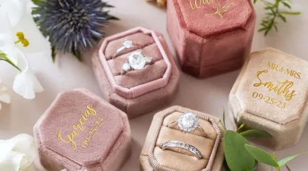 Velvet Ring Boxes